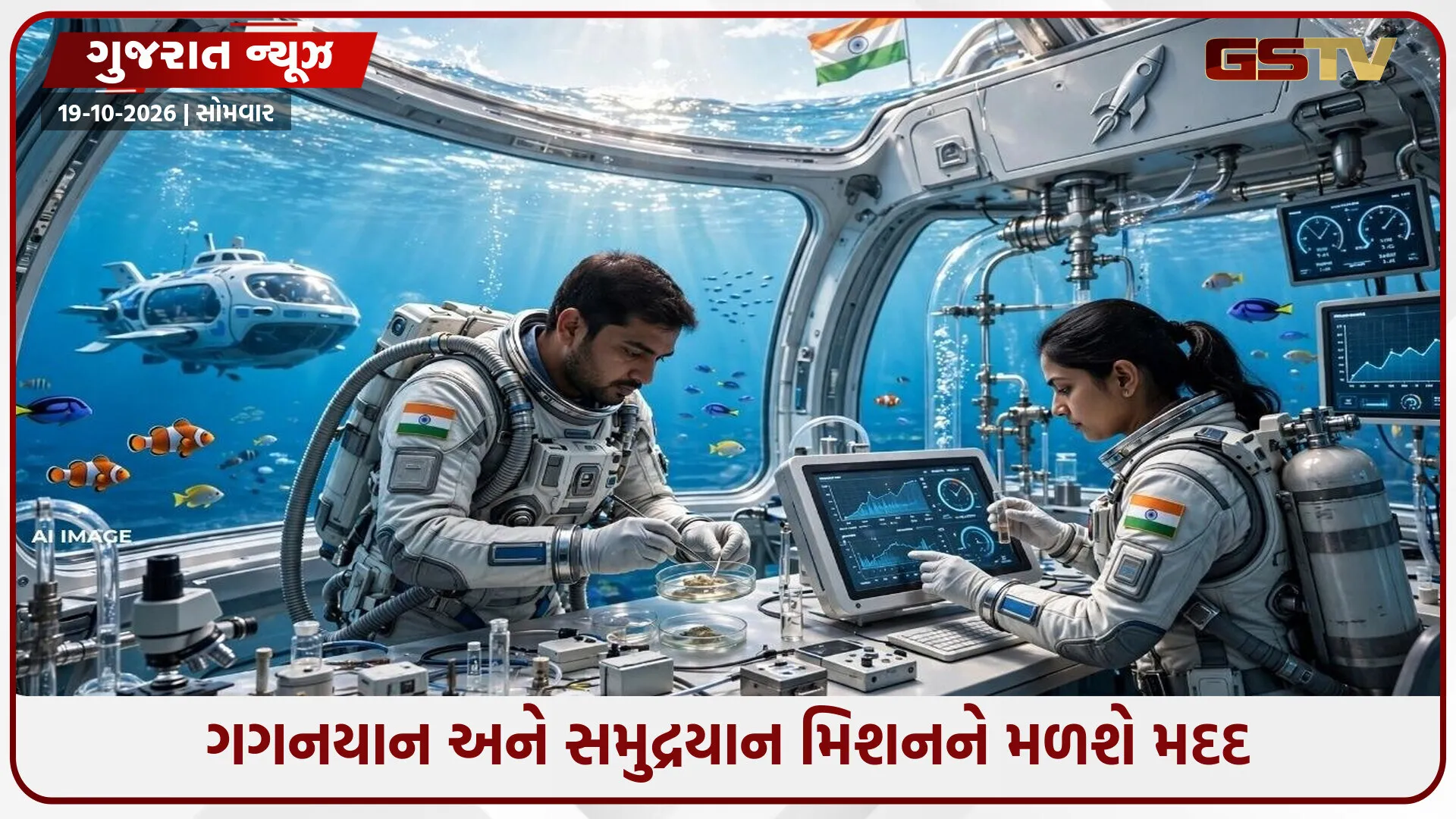 Aaka Space; દેશમાં પહેલીવાર ગુજરાતમાં લોન્ચ કરશે દેશનું સૌપ્રથમ અંડરવોટર સ્પેસ મિશન