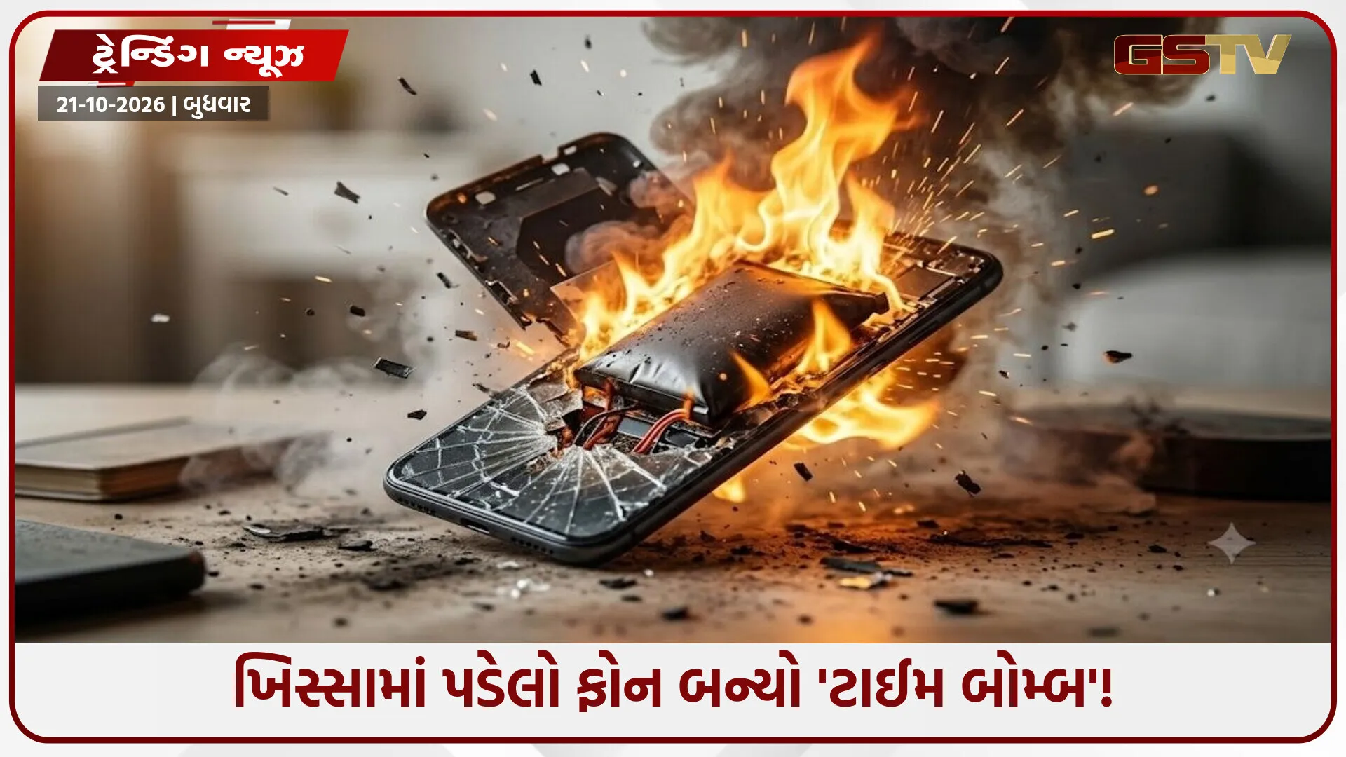 જીન્સના ખિસ્સામાં સ્માર્ટફોન રાખતા લોકો માટે લાલબત્તી: ચાલુ બાઈકે બેટરી ફાટી ને પળવારમાં બધું ખતમ!