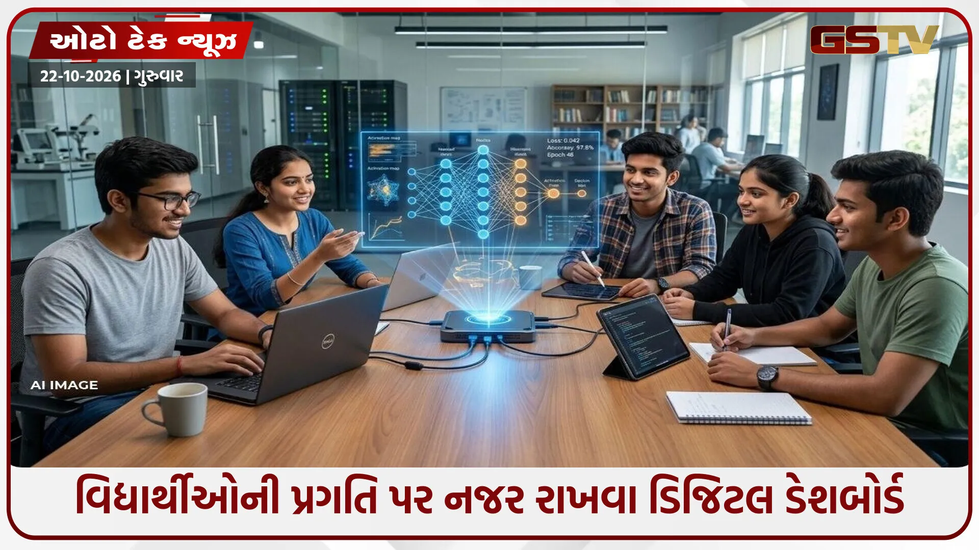 ગુજરાતના 5 લાખ કોલેજના વિદ્યાર્થીઓને AI ટ્રેનિંગ આપવાની તૈયારી, ₹20 કરોડનું મિશન