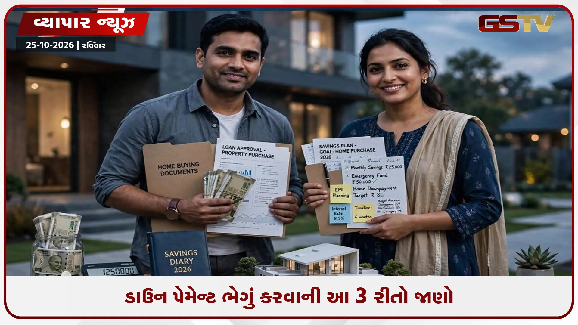 ઘર ખરીદવાનું સપનું પૂરું કરવું છે? ડાઉન પેમેન્ટ માટે પૈસા ભેગા કરવાની 3 અસરકારક રીતો
