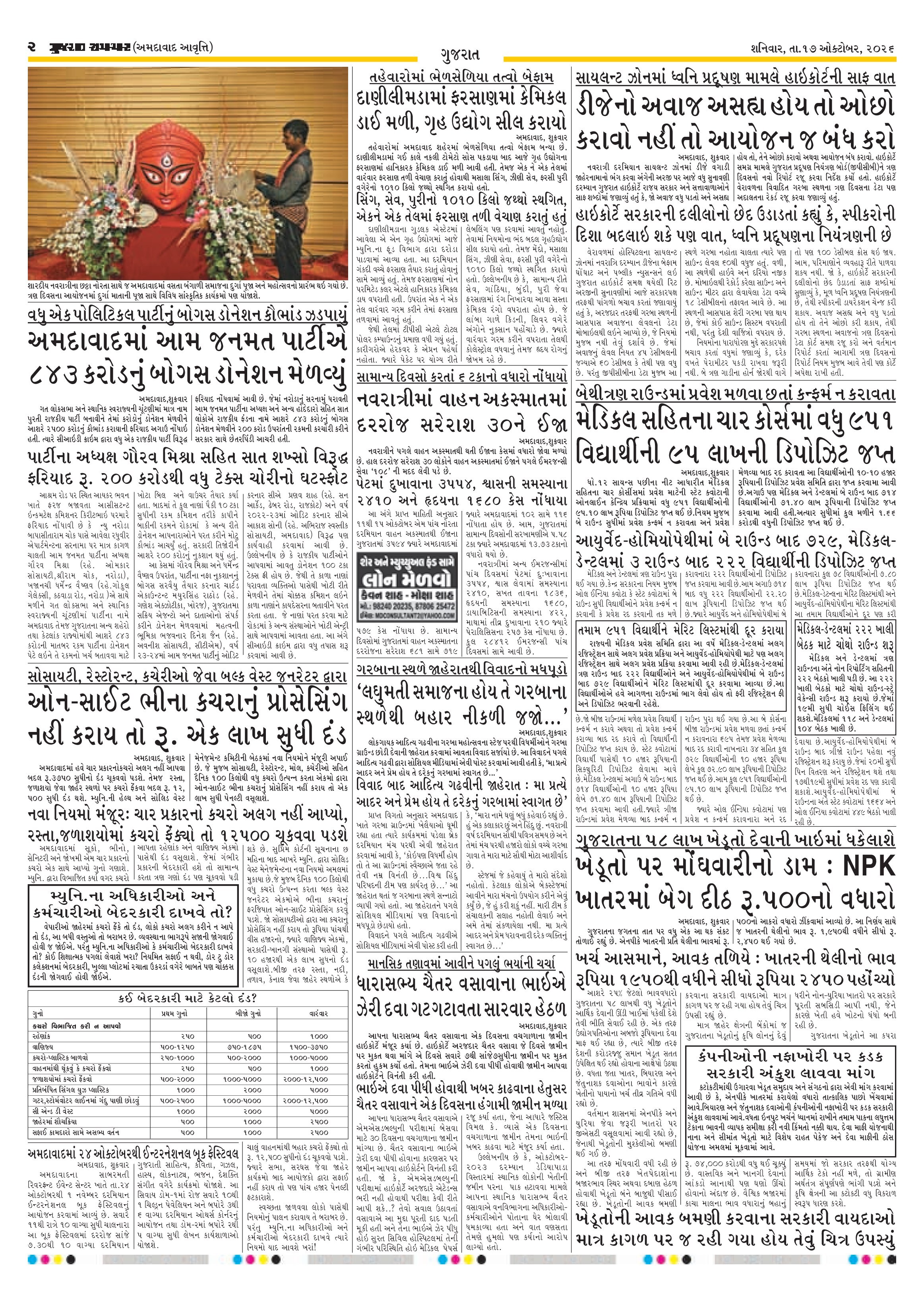 E-PAPER ઈ-પેપર – 17 ઑક્ટોબર 2026 – પાનું 2