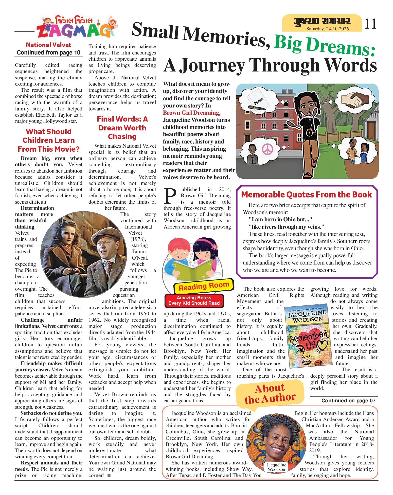 Zagmag મેગેઝિન – 24 ઑક્ટોબર 2026 – પાનું 10